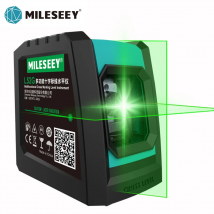 MILESEEY Grüner Laser-Wasserwaage L52G L62G 2-Linien-Nivel-Laser Selbstnivellierender, horizontaler und vertikaler Kreuzlinienlaser