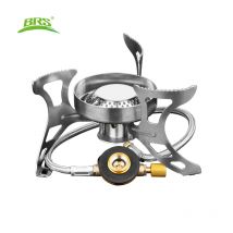 BRS-51 Fornello da campeggio a gas Fornello da cucina pieghevole per esterni 3240W Bruciatore portatile a gas propano butano per la pesca Cucina Picnic
