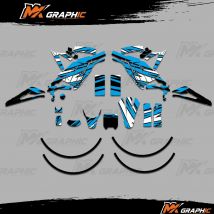 MXGRAPHIC For Surron Light Bee X Graphics Stickers Decals Full Cover Background  Wheel stciker Rim