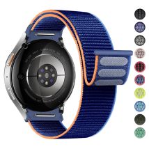 Cinturino per Samsung Galaxy Watch 7/6/4/classic/5 pro 44mm 40mm polso senza spazi cinturino sportivo in nylon correa cinturino Galaxy Watch 7