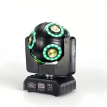 8 x 15 W RGBW-Lichtstrahl, 4-in-1-LED, 150 W, Moving Head, DJ, Bühne, Neigungsscan, 360 °   Rotation DMX 512 Disco Bar DJ