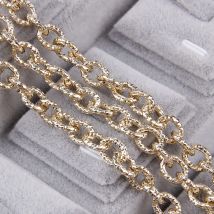 1 Meter Aluminium Roségold Ovale Form Ketten Bulk Fit Armbänder Erkenntnisse Offene Gliederkette Für DIY Schmuck Machen Tasche Teile