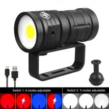 18000LM Professional Underwater Flashlight 27 LED Photography Light Highlight Lamp Diving Flashlight 100M Video Camera torch