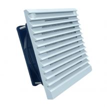 Kit filtro ventilazione 802 116x116x52mm, ventola di raffreddamento EC 115V/230V o DC 12V/24V, impermeabile e antipolvere per armadietti e contenitori