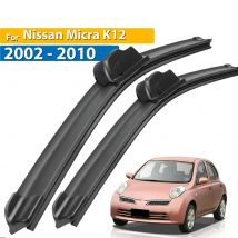 Erick's Tergicristallo Spazzole Tergicristallo Anteriori Per Nissan Micra K12 2002 - 2010 Parabrezza Parabrezza Finestra Pulita Auto Pioggia Spazzole 21 "+ 18"