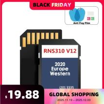 RNS 310 V12 Europa Occidental para VW FX Navi tarjeta SD versión 2020 8GB actualización de mapas de navegación