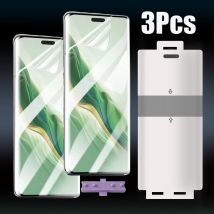 3 szt. przednia hydrożelowa folia ochronna do Honor Magic 7 6 Pro lite Magic7 lite TPU Full Cover Screen Protector Gel Film z narzędziami