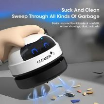 USB Powered Mini Vacuum Cleaner Handheld Cordless Desktop Sweeper For Keyboard Crumbs Dust Home Office Car Cleaning Tool