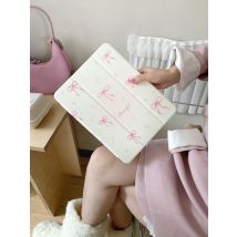 Floral Clear Acrylic Case for iPad A16 11th 10th 10.2 9.7 10.5 Pro 11 12.9 13 Air 11 13 5 4 Mini 6 7Case with Pencil Slot Holder