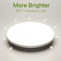Lampada da Soffitto LED Rotonda Ultra Sottile, Impermeabile, Montaggio a Filo, 6500K Luce Diurna, Illuminazione Moderna per Casa, Camera da Letto, Cucina, Corridoio