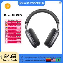 Picun F8 Pro ANC auriculares inalámbricos seguimiento de cabeza Audio espacial 3D-52dB ANC auriculares Bluetooth HIFI ENC HD micrófono aplicación de baja latencia