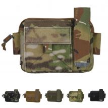 Tactical Super Admin Pouch MOLLE Compatible Tactical Pouch Admin Gear Storage, Heavy Duty Outdoor Pouch for Tactical Vest
