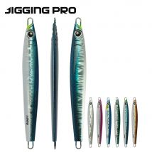 JIGGINGPRO 60g 80g 100g 130g 160g 200g Stay Jig Maschere in metallo Richiamo di pesca Jigging verticale Richiamo Kingfish Amberjack Tuna Sgombro