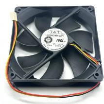 T&T 1225M24B-WF1 DC 24V 0.3A 120x120x25mm Server Cooling Fan