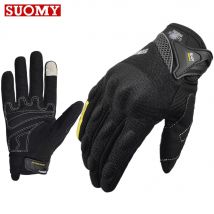 SUOMY Sommer Motorrad Handschuhe Männer Frauen Touch Funktion Motorrad Racing Handschuh Voll Finger Guantes Moto Biker Radfahren Handschuhe
