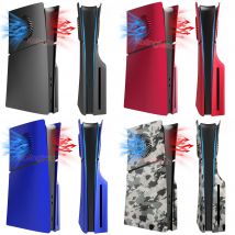 Anti-Kratz-Frontplatte für neue ps5 Slim mit Kühl lüftung Ersatz abdeckung Gehäuse Gehäuse Zubehör für ps5 Slim Disc Edition