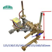 Einlass ventil baugruppe für Warmwasser bereiter 125/130/135/145/150/155/160/165mm Wassergas-Verbindungs ventil für Vatti Midea Warmwasser bereiter