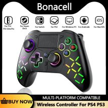Gamepad für PS4/PS3/PC Wireless Controller W/Turbo Keine Verzögerung Dual Vibration 6-Achsen Joysticks Gaming Fernbedienung Griff Rocker