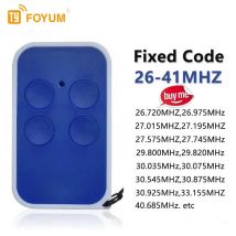 26 MHz-41 MHz Niederfrequenz-Garagentor-Fernbedienung 40,685 MHz 30,875 MHz 29,700 MHz 27,015 MHz 26,720/26,975 MHz Garagentoröffner