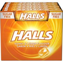 Caja Halls Miel y Limón - Caramelo Duro 20 Sticks - Dulces y Caramelos Duros