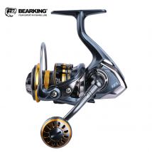 BEARKING marca nueva llegada carrete de pesca de agua salada Spinning 1000-6000 9 + 1BB 5,2: 1 arrastre máximo 12KG carretes a prueba de agua