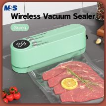 Sigillatrice sottovuoto 2 in 1 con portatile ricaricabile tramite USB, con sigillante sottovuoto a 3 modalità, per frutta, carne, ecc. per mantenere il fresco