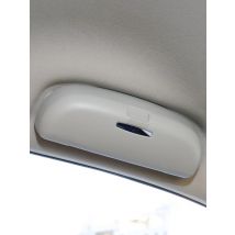 ABS 4 Colors Car Glasses Case Holder for Volkwagen VW Touareg for Skoda KAROQ KODIAQ Sunglasses Storage Box Accessories