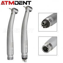 Dental High Speed Handstück LED Self-Power E-generator Fiber Optic Push Button Air Turbine Patrone Rotor 2/4 löcher Fit NSK KAVO