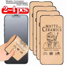 Ceramiczna osłona ekranu do iPhone 17 16 15 14 13 Pro Max Matowa ceramiczna folia do iPhone 11 12 17 Pro Miękka folia, nie szkło