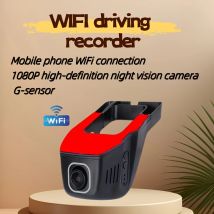 Visione notturna HD Dash Cam 6 Frame Hidden Car WiFi Interconnessione mobile Registrazione in loop 1080P Supporta il parcheggio Sei frame nascosti
