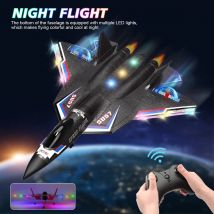 SU57 RC Flugzeug 2,4G Fernbedienung Flugzeug mit Licht Starrflügel Hand Werfen Schaum Fernbedienung Flugzeug Kinder Spielzeug Geschenke