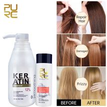 Purc brasilia nisches Keratin 300 Formalin Glättung Haar reparatur schaden Keratin für Haar ml