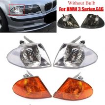Turn Signal Light For BMW 3 Series E46 Sedan 1999 2000 2001 flashing Fog Housing Without Bulb Front Headlight Car Corner Lamp