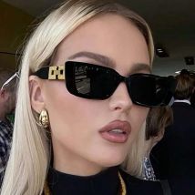 Klassische Quadratische Designer Sonnenbrille Frauen Männer Kleine Rahmen Spiegel Sonnenbrille Weiblich Männlich Outdoor Trendy Marke Oculos De Sol