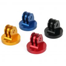 Mini-Stativ-Montageadapter, 1/4 Zoll Aluminiumlegierungsbasis für GoPro Hero 13 12 11 10 9 8 5 SJcam EKEN Sport-Action-Kamera-Zubehör