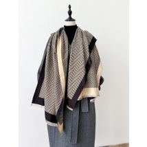 2024 Winter Frauen Kaschmir Schal Dicke Warme Pashmina Schals Wraps Floral Jacquard Dame Decke Echarpe Bufanda Weibliche Neue