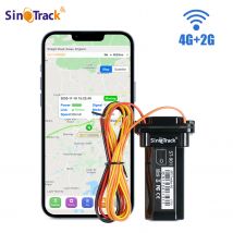 Il miglior localizzatore GPS SinoTrack 4G Batteria incorporata impermeabile per dispositivo GPS per veicoli per auto moto con APP di tracciamento online gratuita