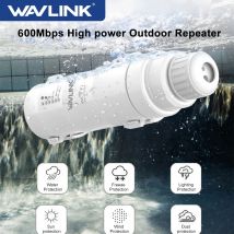 Wavlink AC600 Router WIFI esterno ad alta potenza/punto di accesso/Ripetitore wifi wireless CPE Dual Dand 2.4/5Ghz 2x7dBi Antenna POE