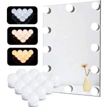 Specchio per il trucco Lampadine a LED Luci per il trucco USB 12V Illuminazione per tavolo da toeletta per bagno Luce per trucco a LED dimmerabile per luce a specchio