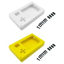 Kunststoffhülle mit Schrauben für Portapack H2 / H2M HackRF One Weiß/Klar/Orange