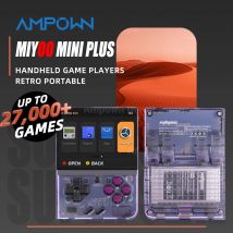 AMPOWN Miyoo Mini Plus Consoles Handheld Game Players 3.5'' IPS Portable Retro Video Game Linux System 3000mAh Wireless Emulator