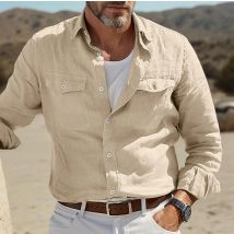 Herrenhemden Hemden für Herren Herrenhemd Leinenhemd Hemden Leinenhemd Herrenhemd Herrenhemd Herren Business Gentleman Denimhemden