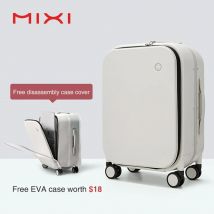 Mixi Brand Luxury Design Carry On Suitcase Polycarbonate Travel Rolling Luggage With Spinner Wheels TSA Lock 18 20 Inch