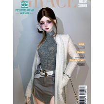 fits 58-60CM 1/3 DD SD BJD  Clothes Fashionable sweater knitted jacket Girl Gift
