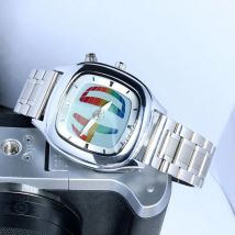 Luxus Quarzuhr Mann Casual Mode Digitale Zifferblatt Design Quadratische Armbanduhr Wasserdichte Sport herren Uhren Geschenk y2k Reloj + box