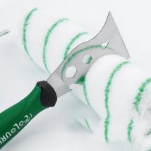 14-in-1 multifunktionales Spachtel, Farbschaber aus Edelstahl zum Reinigen von Tapeten, Dosenöffner, DIY-Bauwerkzeug