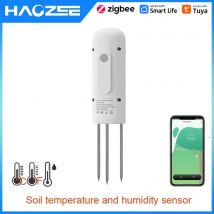 Haozee Tuya Smart Zigbee Tester del terreno Misuratore di temperatura e umidità Assistente domestico per l'irrigazione del giardino di umidità impermeabile