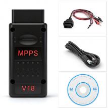 MPPS V18 Wersja Odblokowana Narzędzie do Tuningu Chipów ECU OBD2 Diagnostyka Samochodowa Tuning ECU Flasher Kabel Remap dla EDC15 EDC16 EDC17