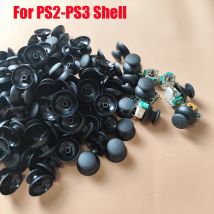 50 pz Copertura Analogica 3D Shell Thumb Stick Joystick Thumbstick Tappo A Fungo Per Sony PlayStation 3 PS2 PS3 Controller