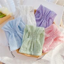 Eis ärmel Sommer Sonnenschutz hüllen Plissee Blasen ärmel Eis Seide Arm ärmel lange finger lose Fahr hülsen